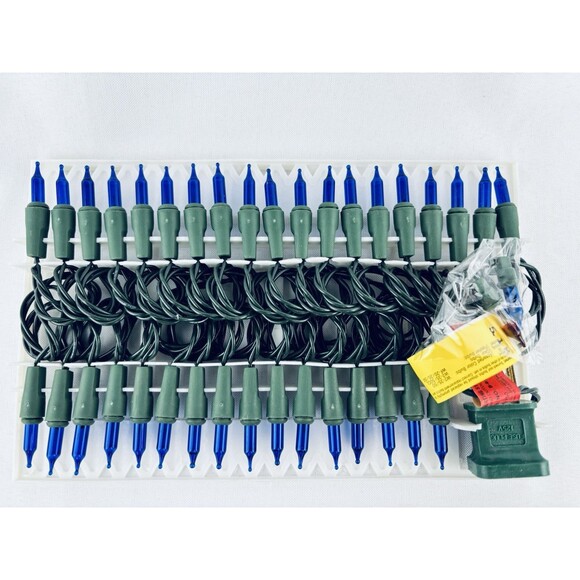 Vintage Merry Midget General Electric Indoor/Outdoor 35 Light Set Works! New NOS - Picture 3 of 9